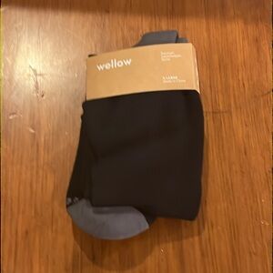 Wellow Premium Bamboo Compression Socks black Size XL Mens 13-16 new 1 pair